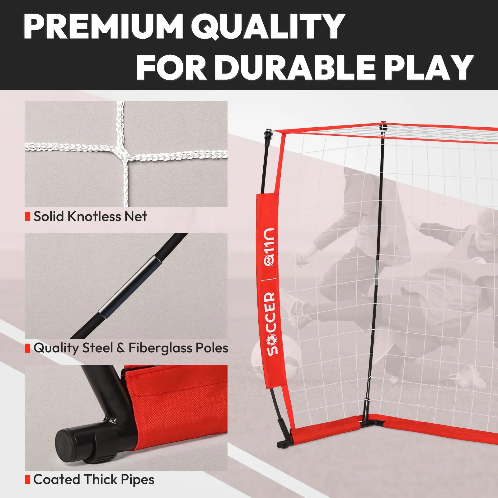 A11N 12x6ft Soccer Goal