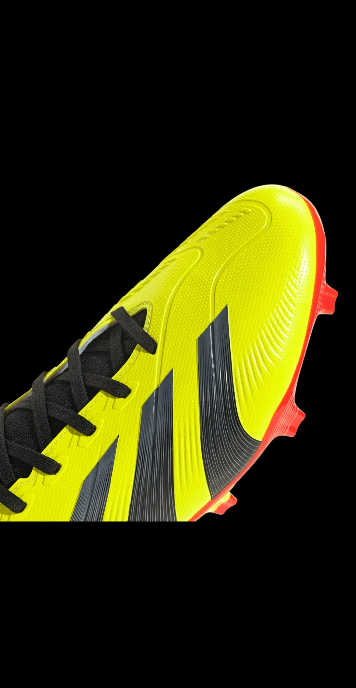 adidas Predator League Sock Firm Ground Adult Soccer Cleat IG7773 Yellow/Black/Solar Red