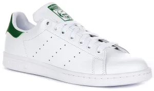 Adidas Stan Smith In White Green