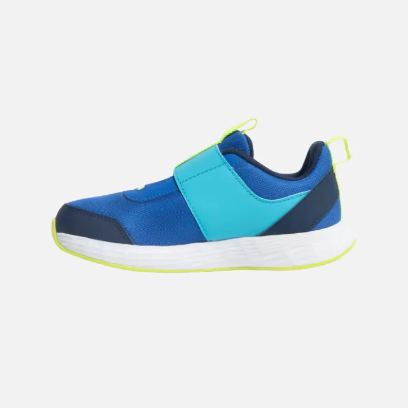 Adidas Volantrun 2.0 Kids Unisex shoes (8-15 Years) - Blue Lucid Lemon/Lucid Cyan/Collegiate Navy