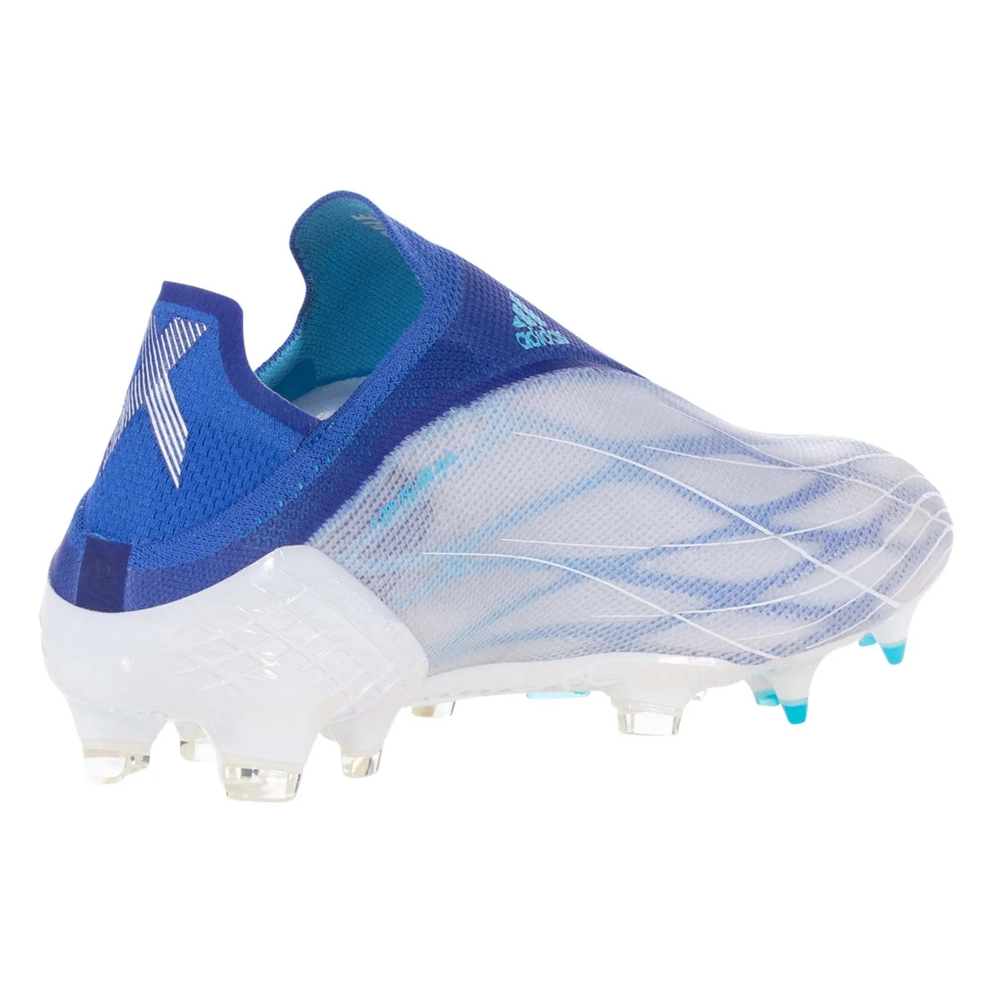 adidas X Speedflow  FG Firm Ground Soccer Cleat - Footwear White/Legacy Indigo/Sky Rush