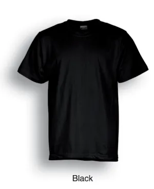 Adults Cotton Tee Shirt - Black