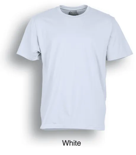 Adults Cotton Tee Shirt - White