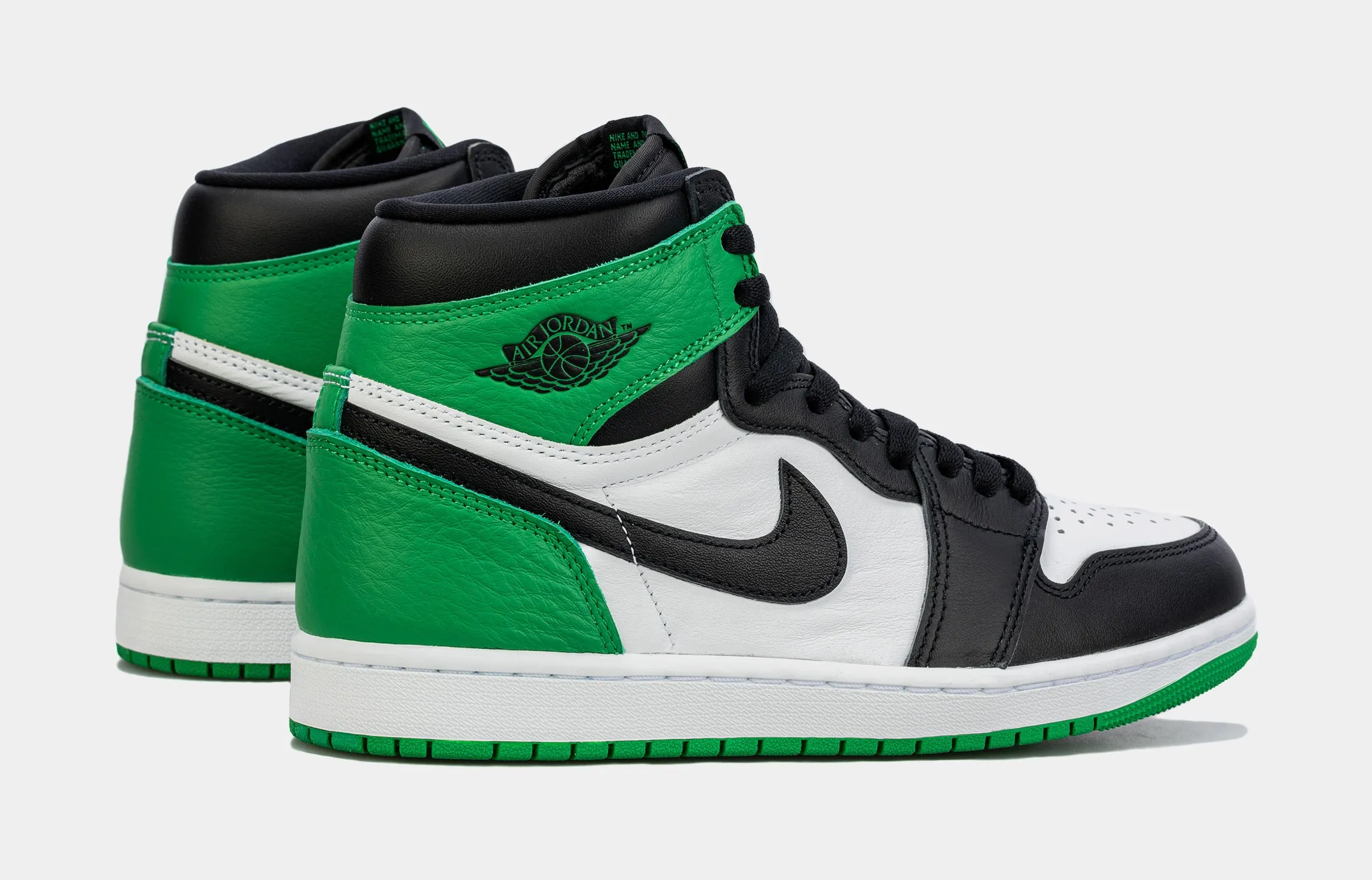 Air Jordan 1 Retro High OG Lucky Green Mens Lifestyle Shoes (Black/Green)