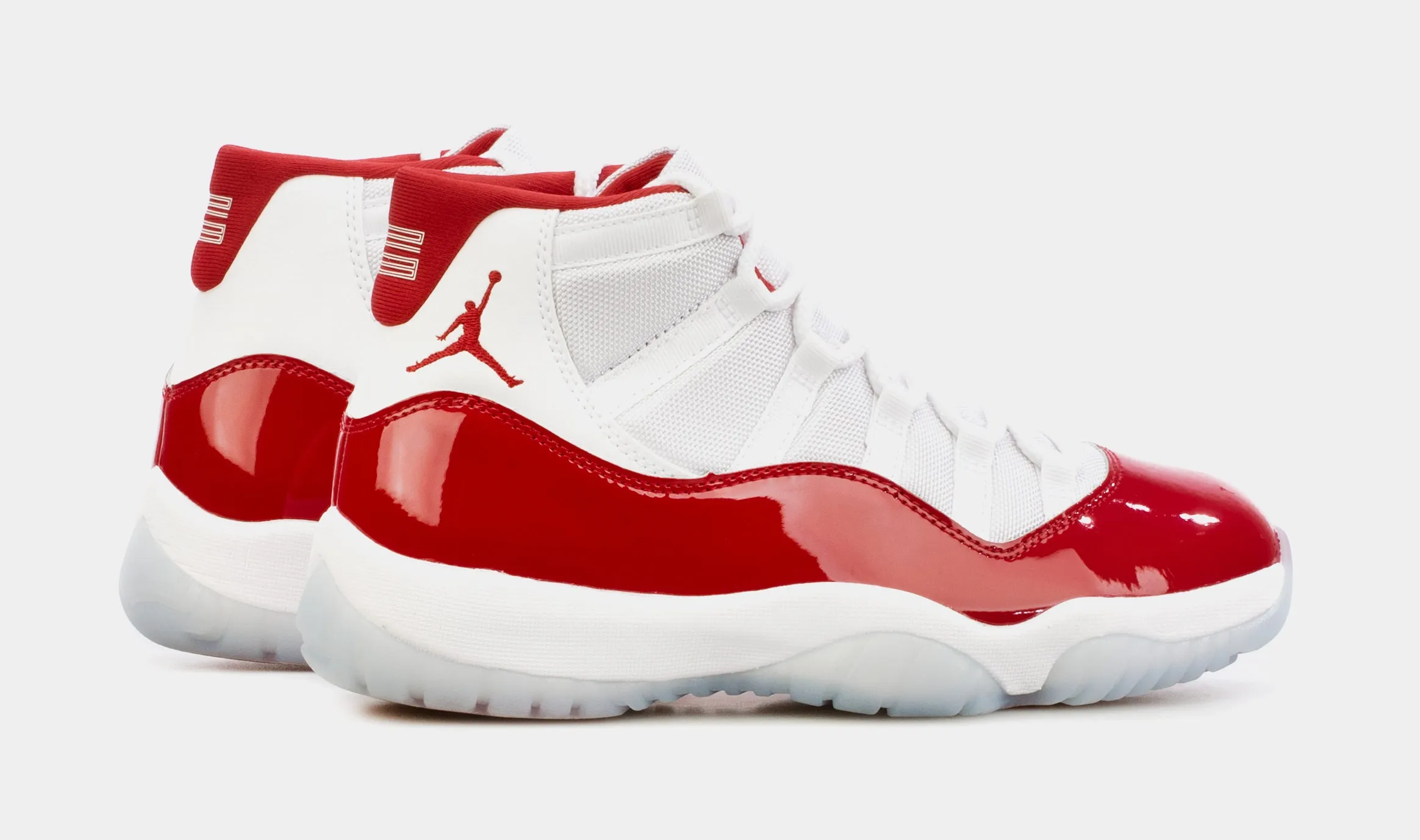 Air Jordan 11 Retro Cherry Mens Lifestyle Shoes (White/Red) Limit One Per Customer