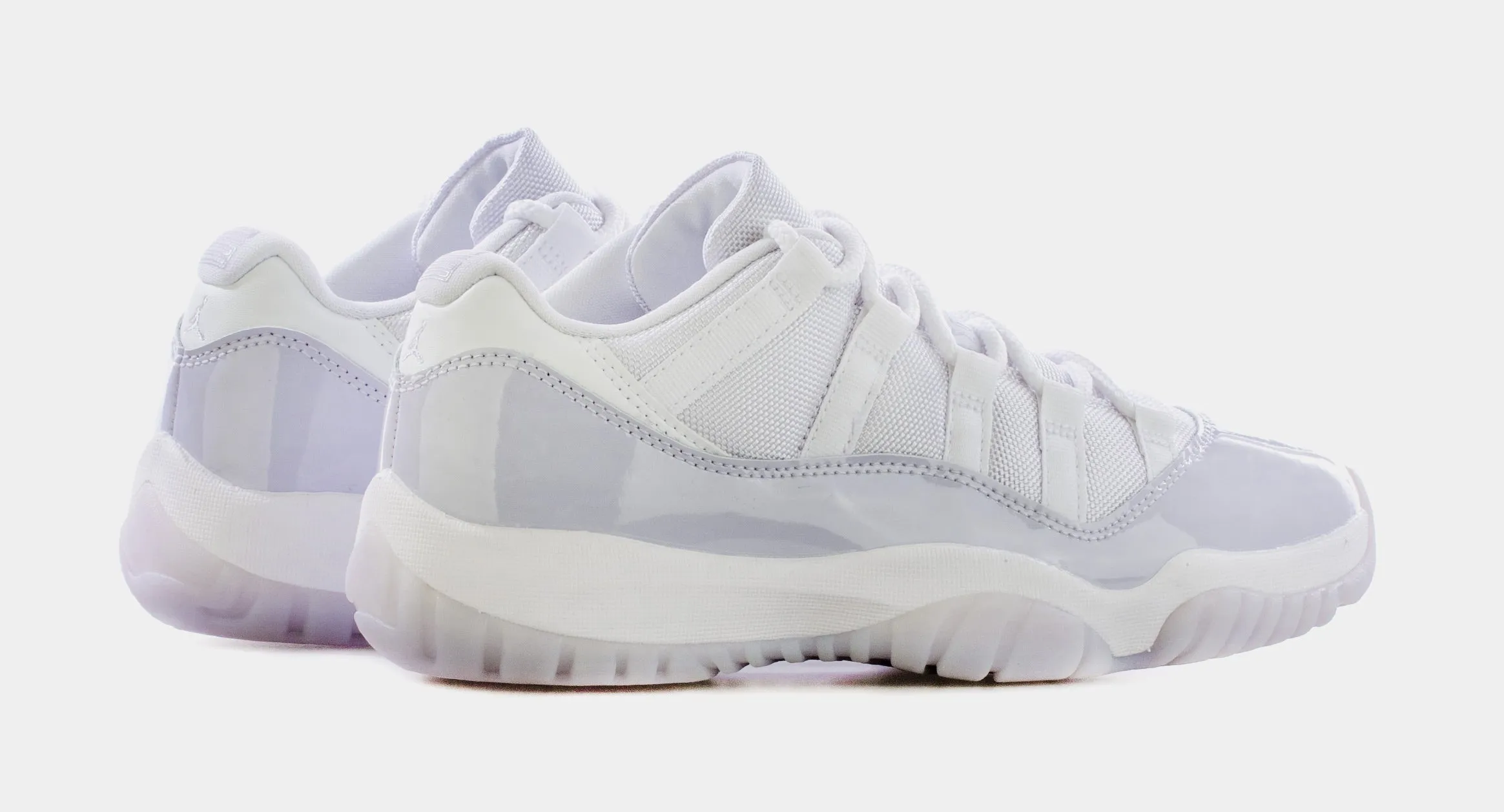 Air Jordan 11 Retro Low Pure Violet Womens Lifestyle Shoes (White/Purple)