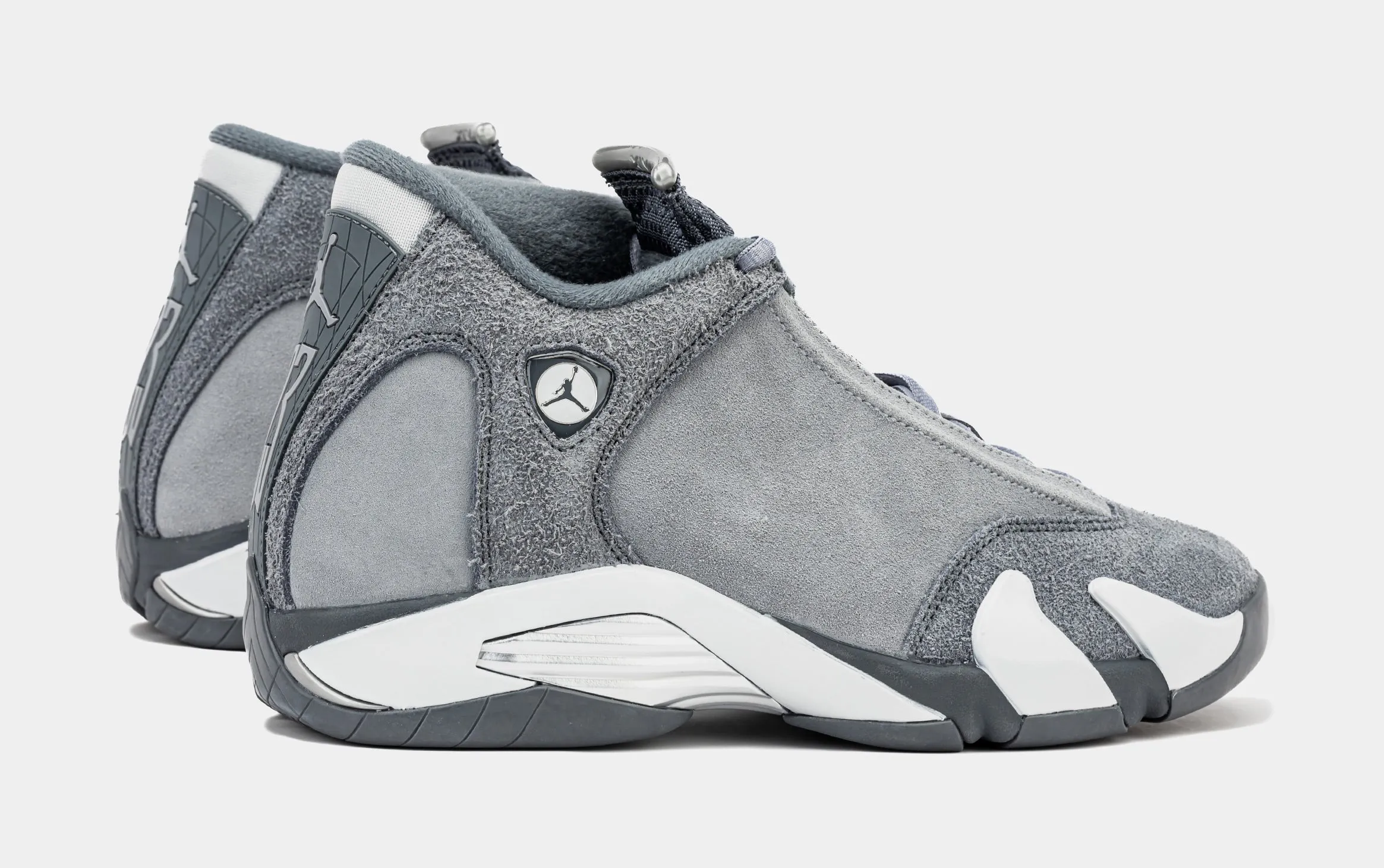 Air Jordan 14 Retro Flint Grey Mens Lifestyle Shoes (Flint Grey/White)