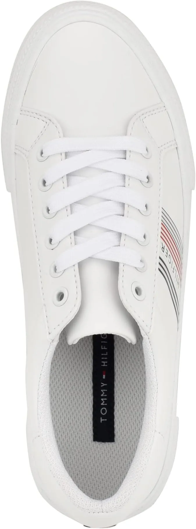 Andrei Tommy Hilfiger Sneakers in White Stripe Multi