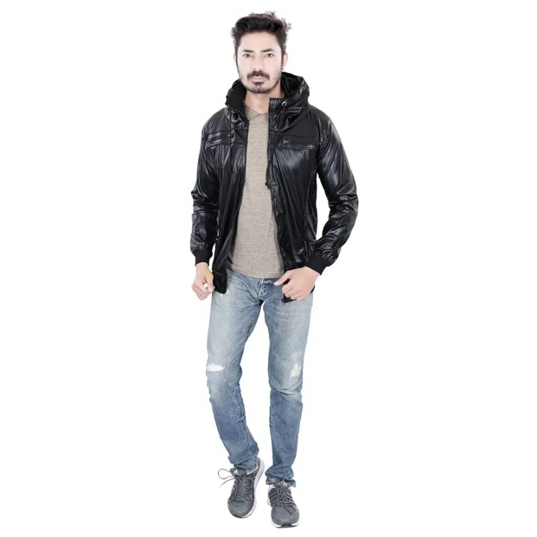 ARBIA FANKI Men Boys Full Sleeve Leather Jacket