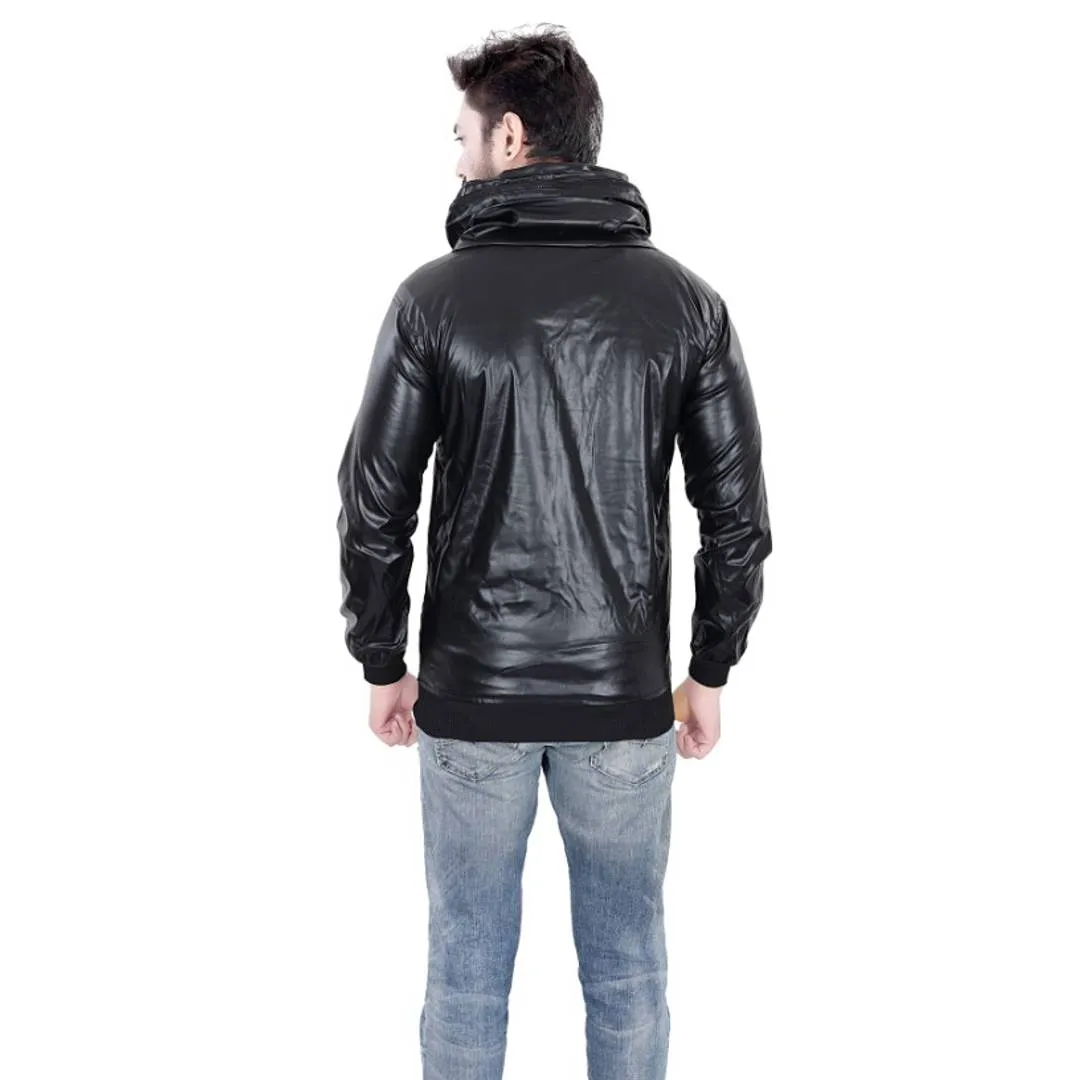 ARBIA FANKI Men Boys Full Sleeve Leather Jacket