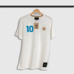 Argentina "El Sol 10" Soccer-Inspired Retro Tee