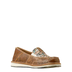 Ariat Ladies Brown Floral Emboss Leather Cruiser 10050960