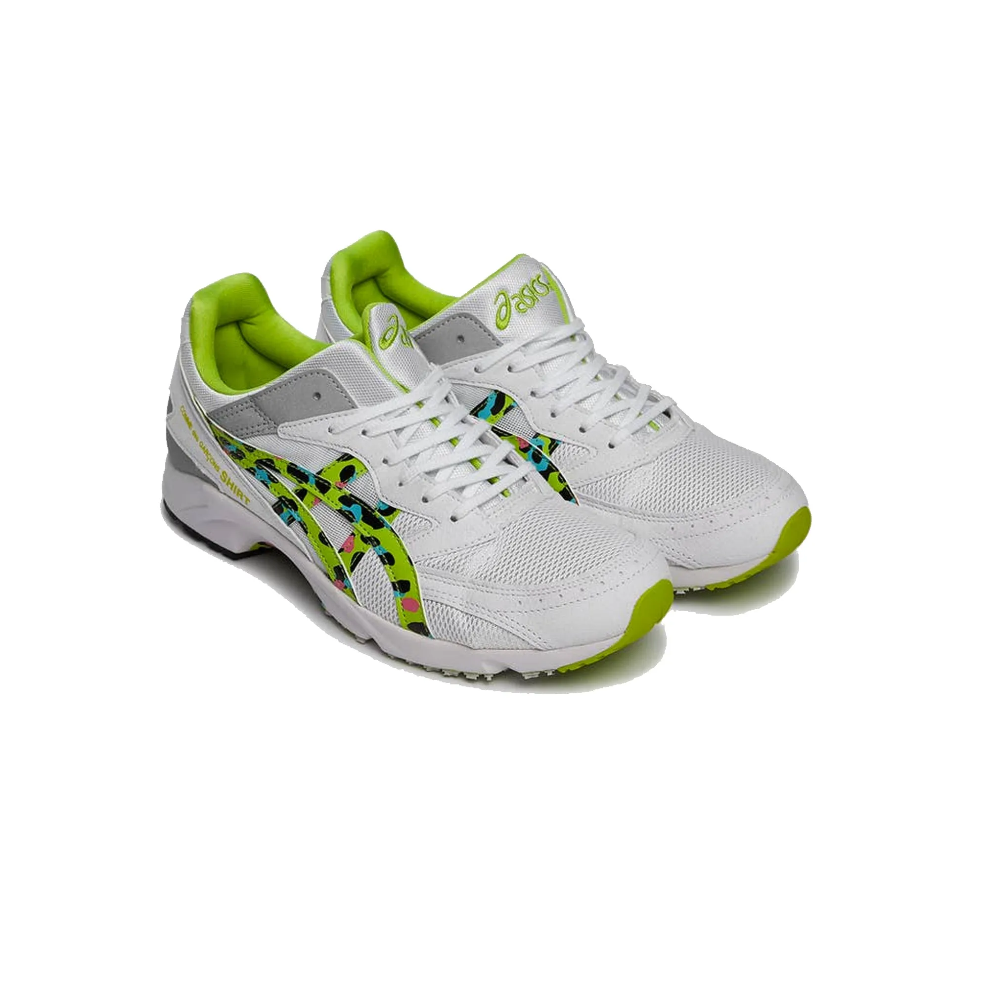 Asics x CDG Shirt Mens Tarther SC Shoes 'White/Lime'