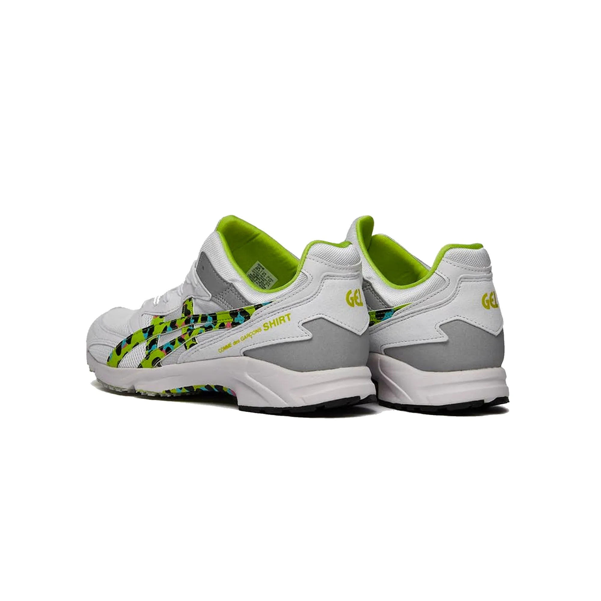 Asics x CDG Shirt Mens Tarther SC Shoes 'White/Lime'