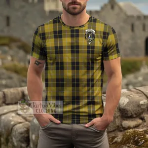 Barclay Dress Tartan Cotton T-Shirt with Family Crest