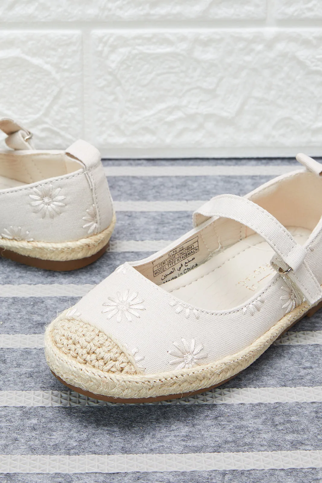 Beige Espadrille