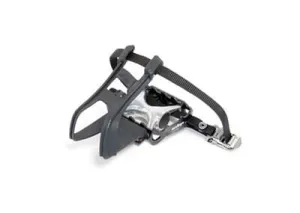 BikeSmart Alloy Pedals with Clip and Strap