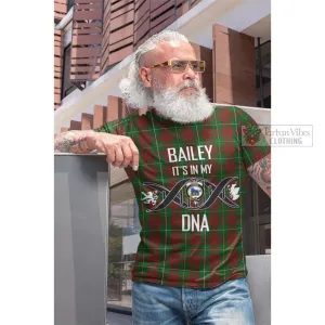 Bruce Hunting Tartan Cotton T-shirt with Family Crest DNA In Me Style