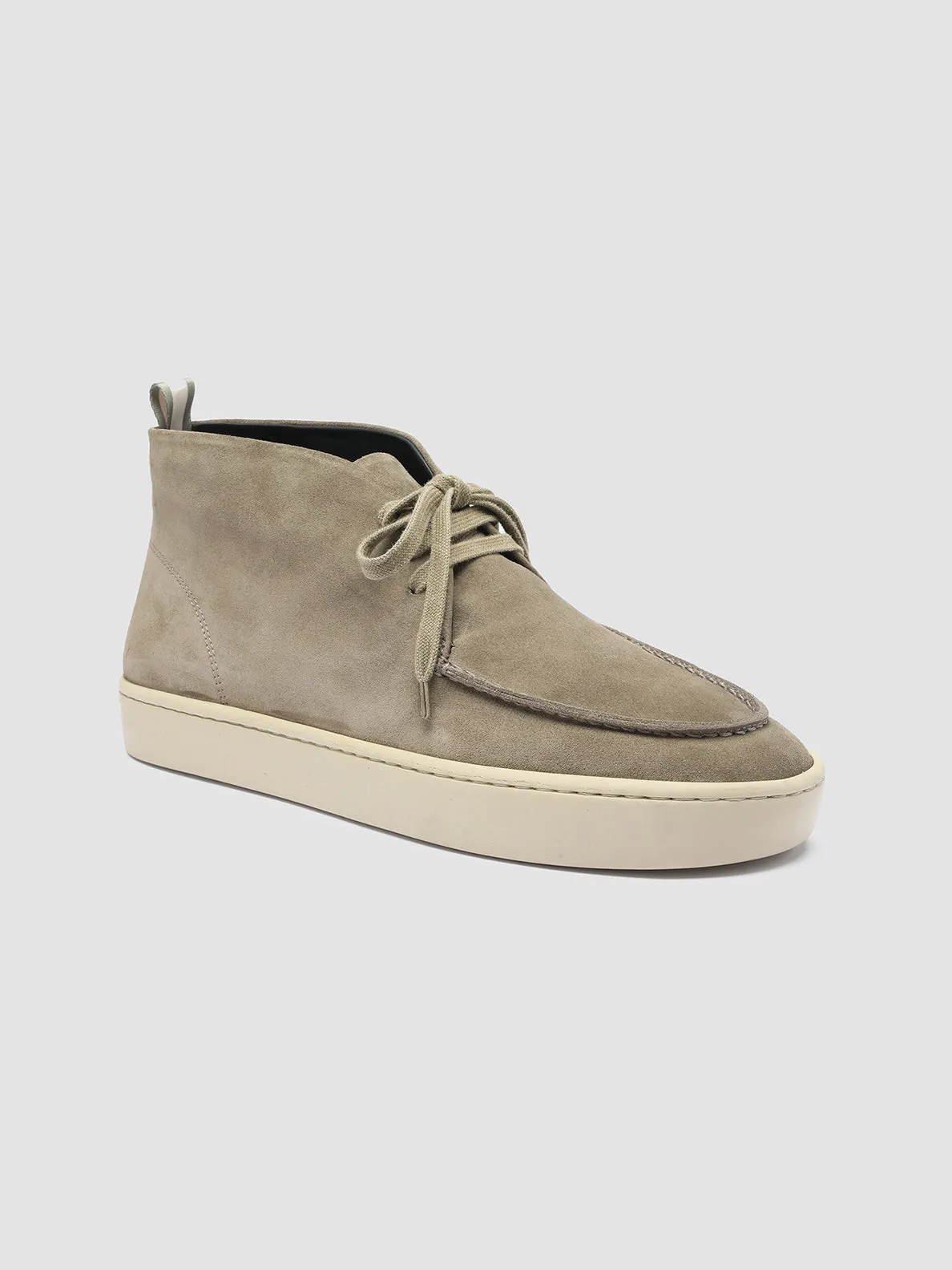 BUG 002 - Green Suede Chukka Boots