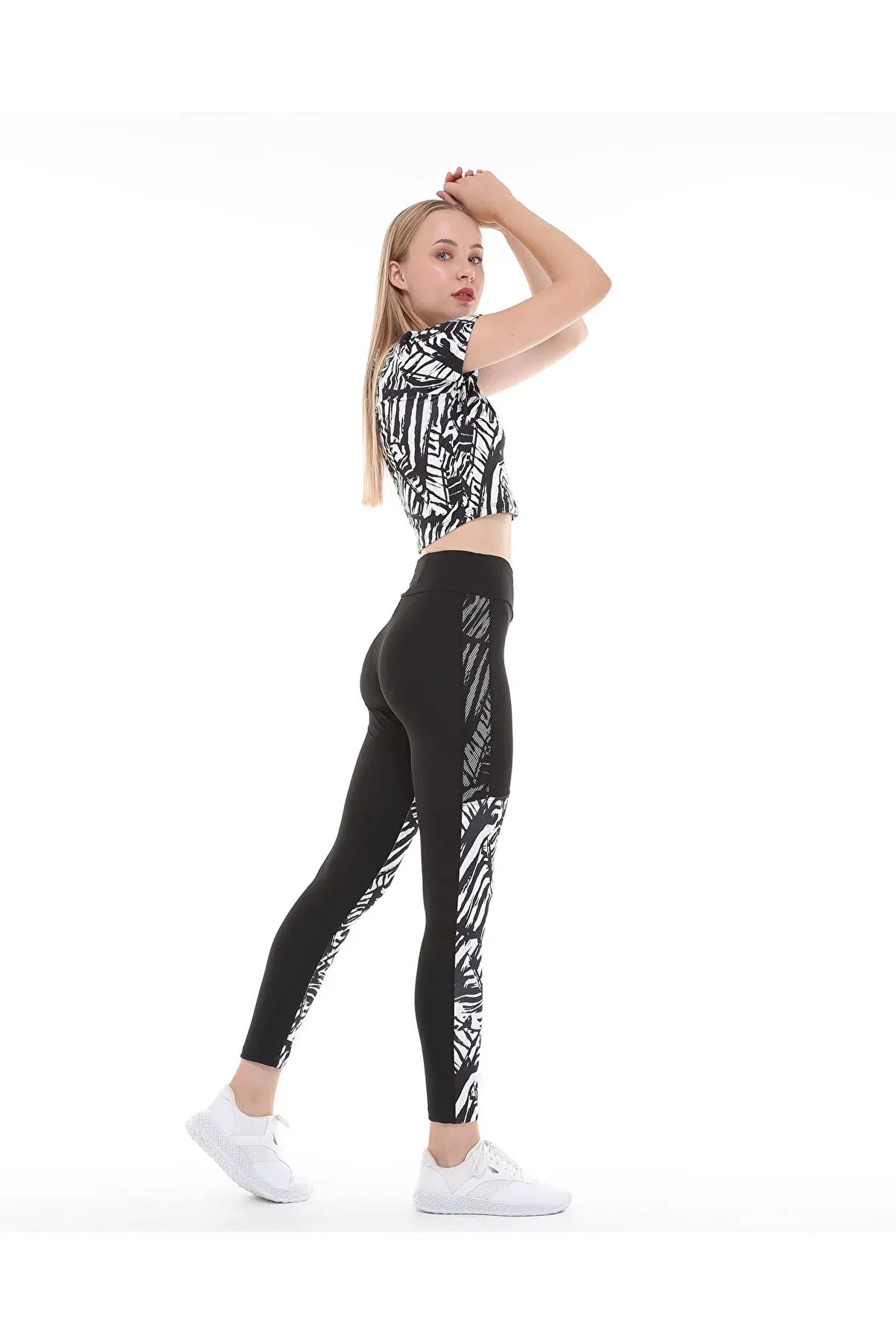 Buzzard Women's New Zebra Print Leggings