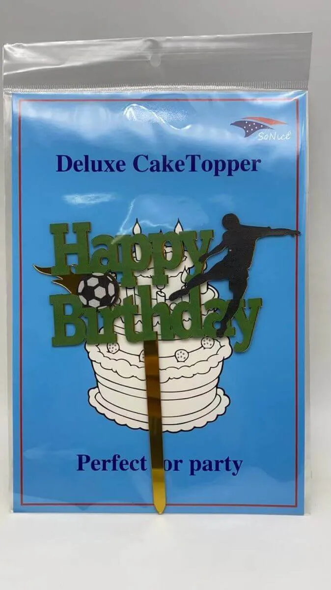 Cake Topper - Soccer