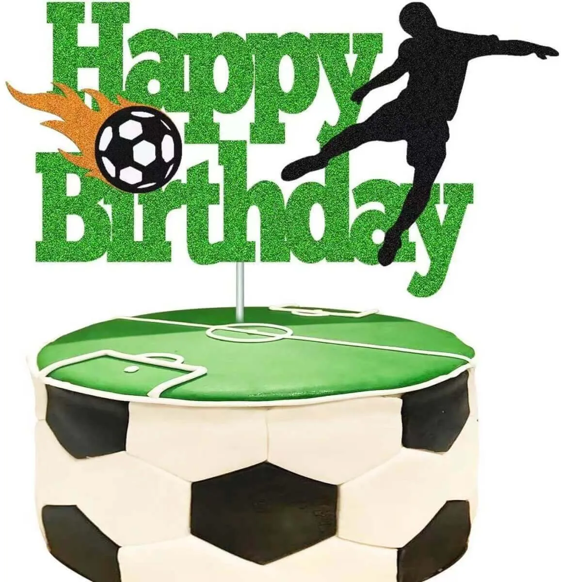 Cake Topper - Soccer