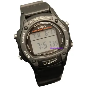 Casio Digital Dual Time 50M Alarm Light Watch W93H-1