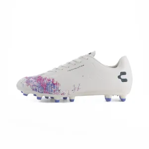 Charly Neovolution PFX Soccer Cleats - White/Pink