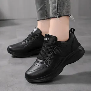 Cordelia - Stylish Black Casual Sneakers for Women