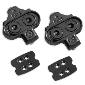 CyclingDeal Bike Cleats Compatible with Shimano MTB SPD Pedals SM-SH51 SM-SH56 - for Indoor Cycling Spinning & Mountain MTB Bicycle Shoes - 1 Pair of Single-Release with Shoe Plates