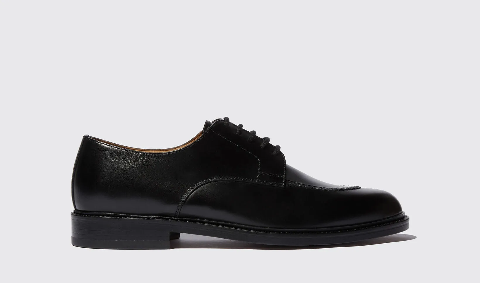 DERBY SHOES-BLACK