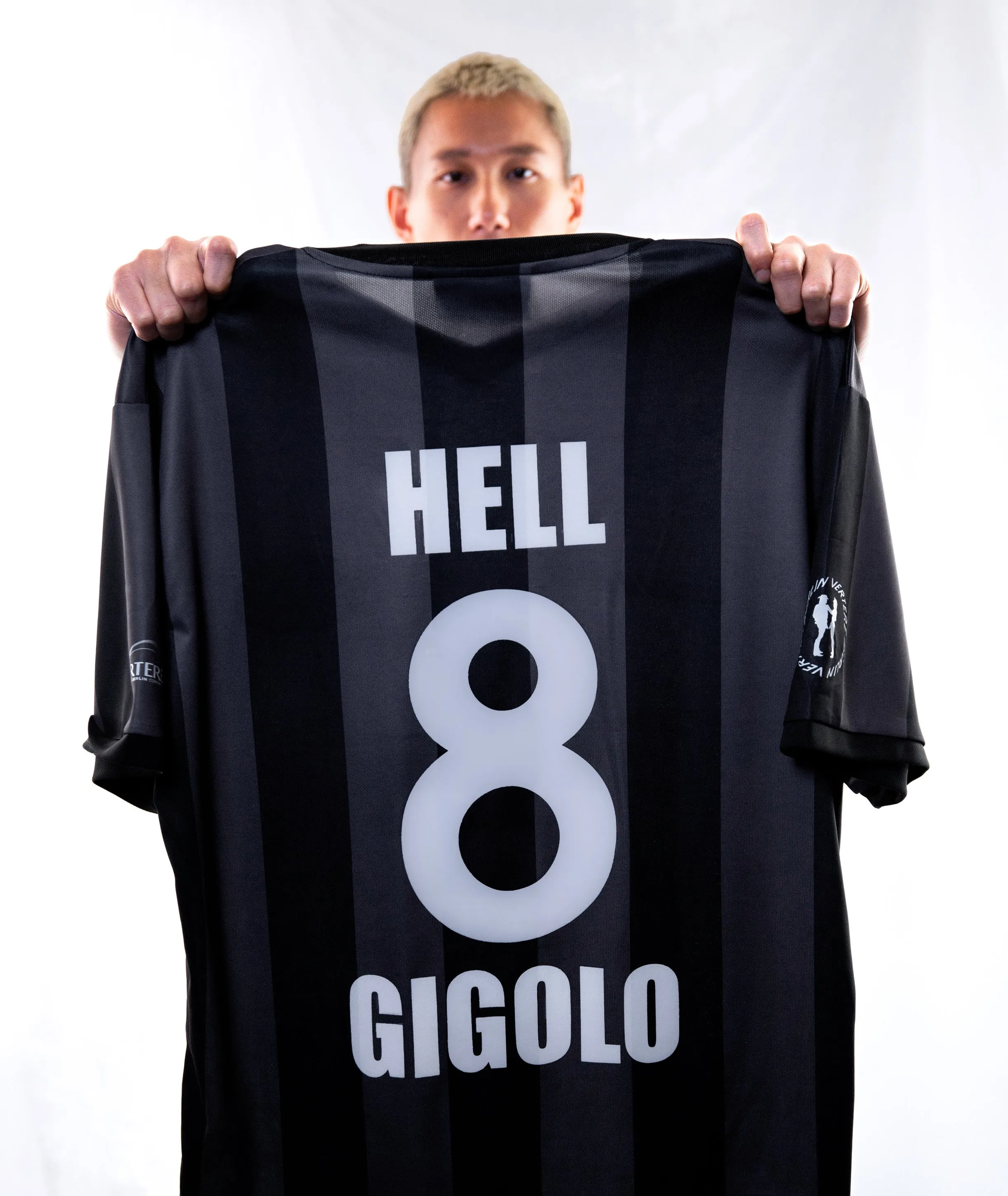 DJ HELL SOCCER JERSEY - BLACK