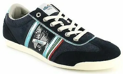 Ellesse Unisex Ambrogio Sports Trainers Classic Style Sneakers Low Shoes Blue