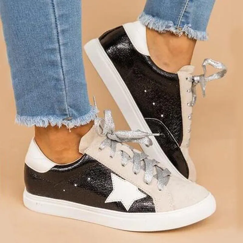 Fashion Women Round Toe Sneaker