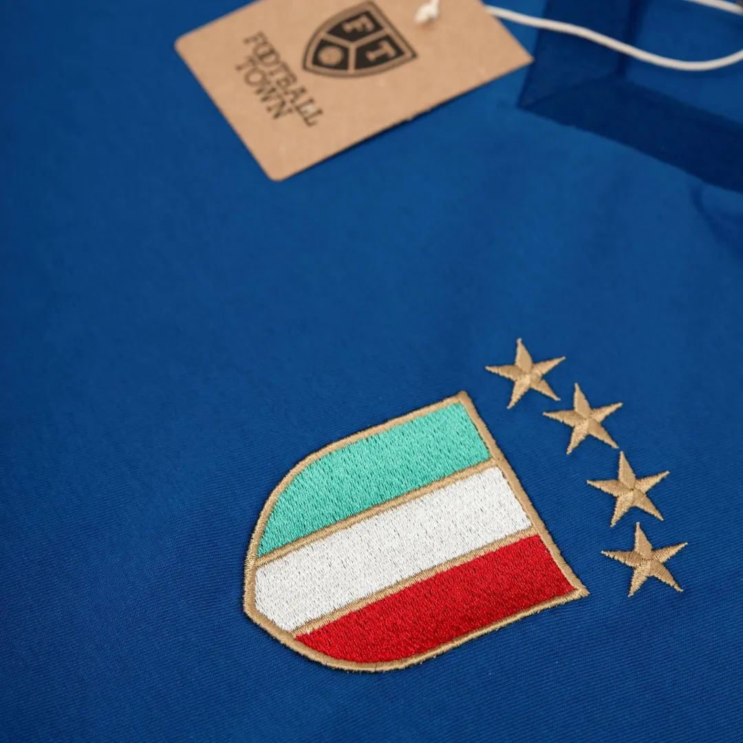 Football Town's Classic Italy Gli Azzurri Tee