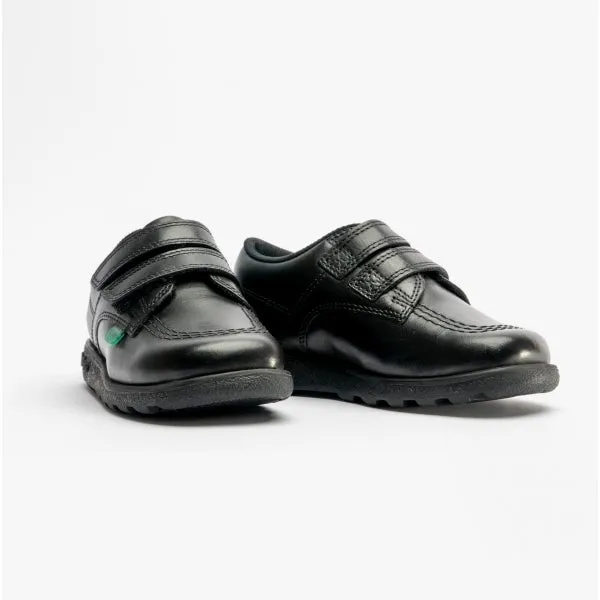 FRAGMA LO TWIN VEL Boys Leather Shoes Black