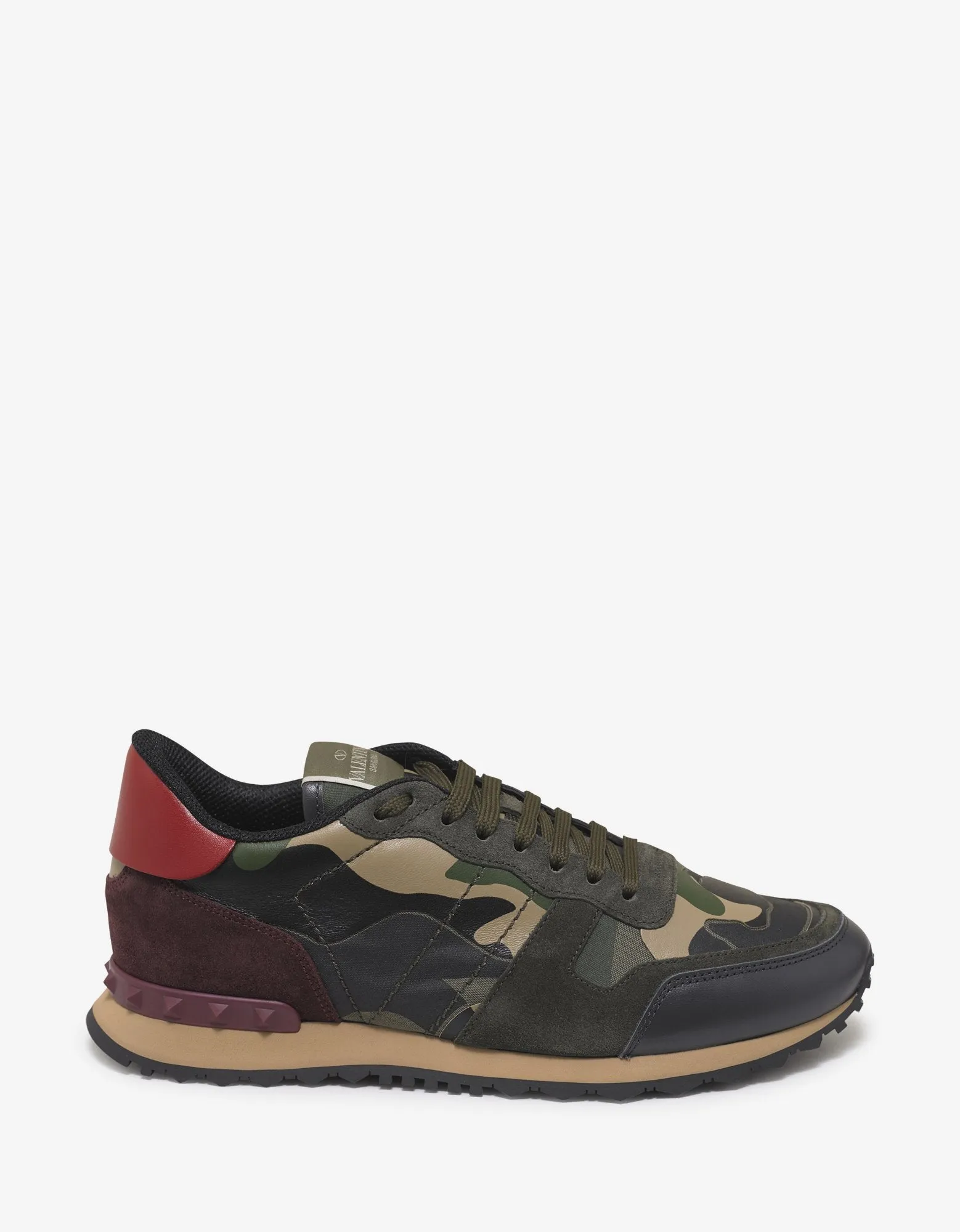 Green & Red Camo Rockrunner Trainers