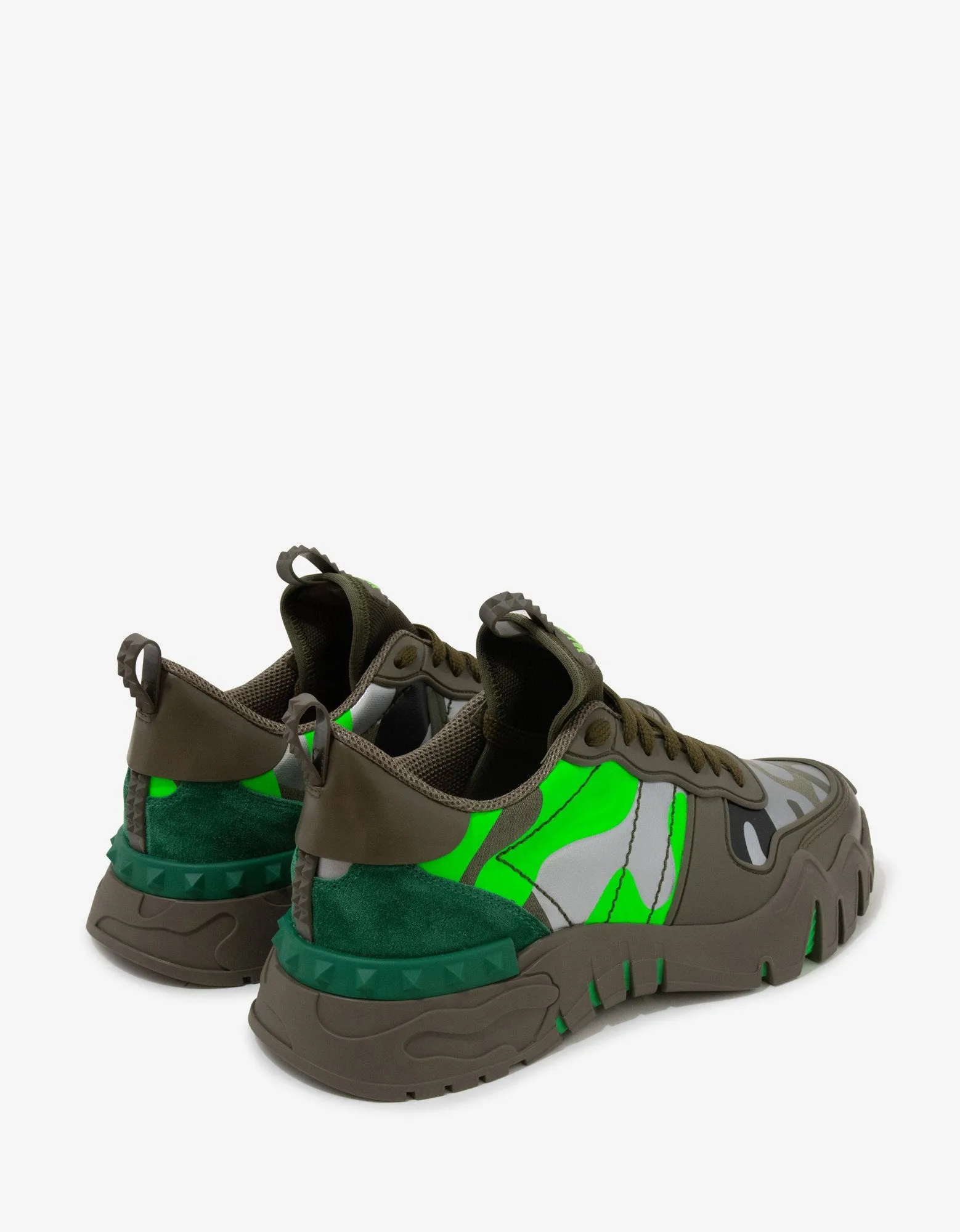 Green Camouflage Rockrunner Plus Trainers