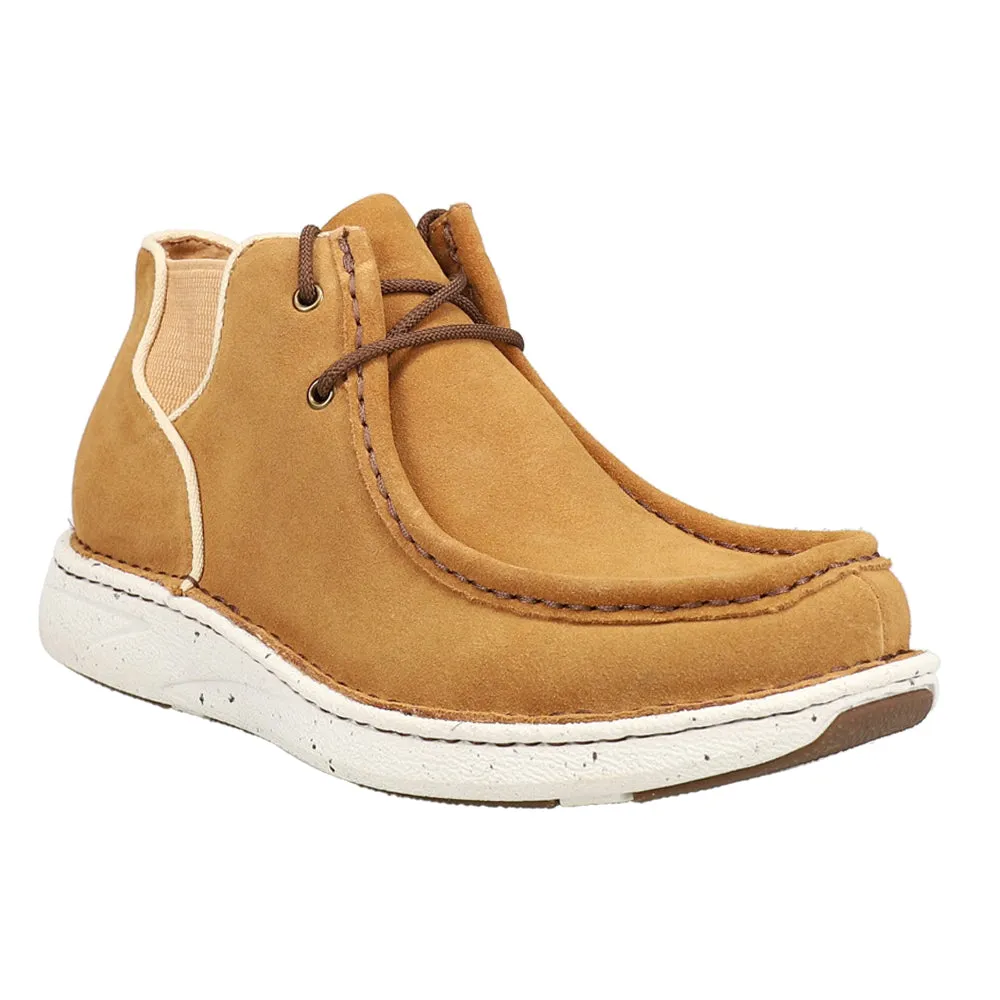 Hi-Call Buckskin Chukka Boots