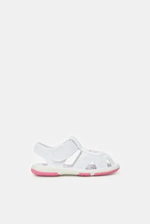 Infant Girls White Pump