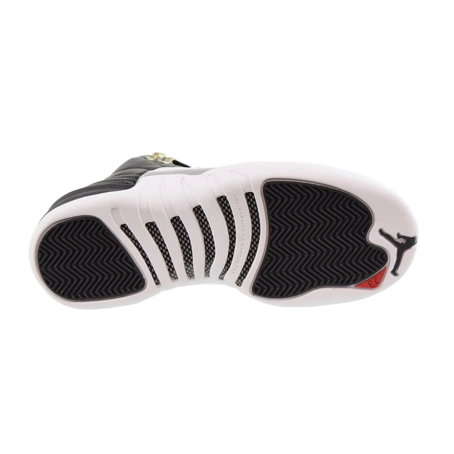 Jordan 12 Retro (GS) "Playoff" Big Kids' Shoes Black-Varsity Red-White