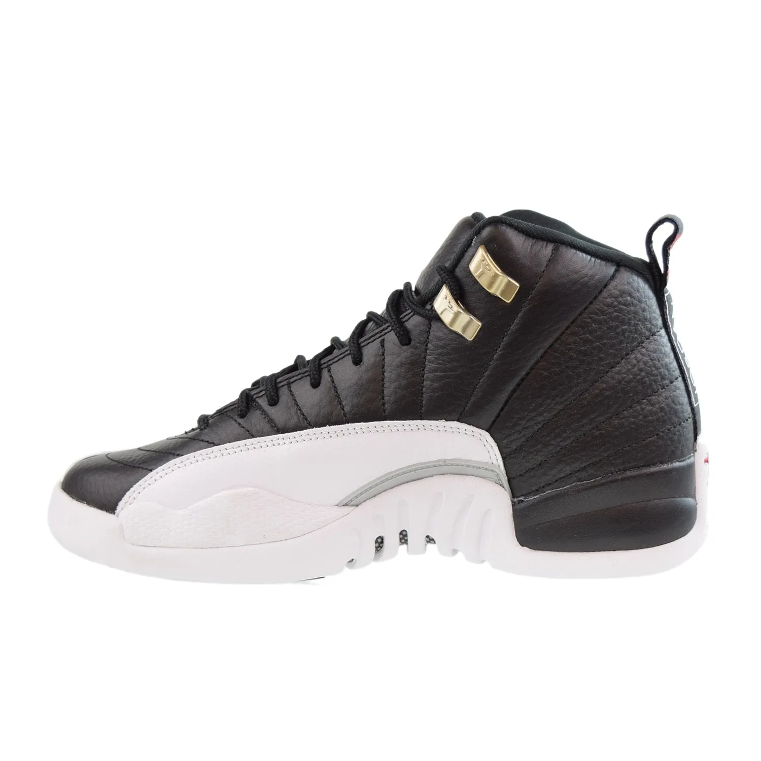 Jordan 12 Retro (GS) "Playoff" Big Kids' Shoes Black-Varsity Red-White