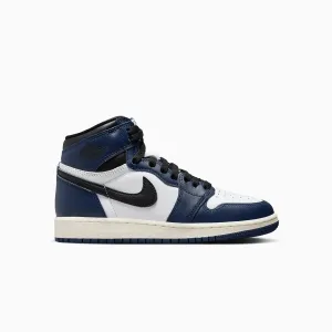 Kid's Air Jordan 1 High OG "Midnight Navy" Grade School