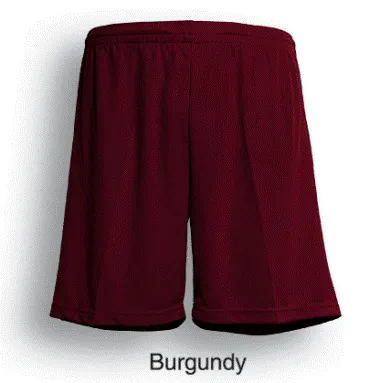 Kids Breezeway Soccer Shorts - Burgundy