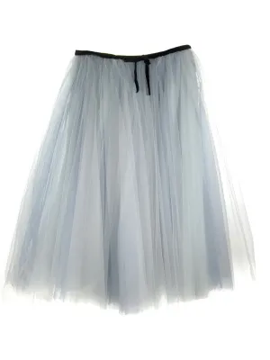 LAKE Tulle Skirt with ruffles