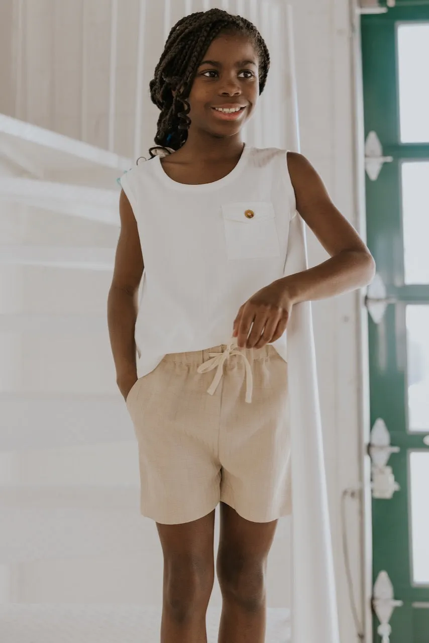 Mac Tie Waist Shorts