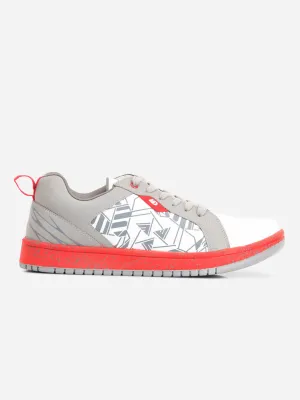 Men's Active Graphic White Sneaker (IX1060)