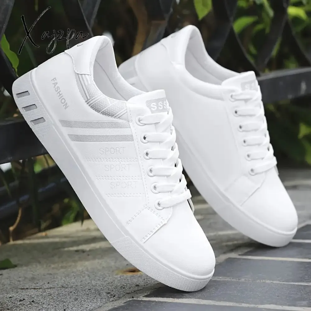 Mens Fashionable Street Style Sneakers - Lightweight, Non-Slip & Durable - Perfect for Urban Adventures, Skateboarding & Outdoor Fun - Comfortable Lace-Up Design for a Secure Fit