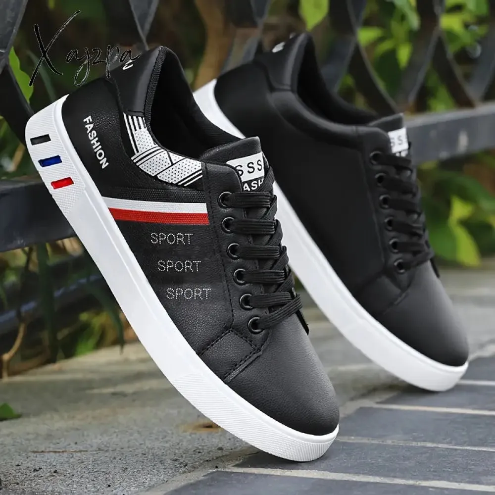 Mens Fashionable Street Style Sneakers - Lightweight, Non-Slip & Durable - Perfect for Urban Adventures, Skateboarding & Outdoor Fun - Comfortable Lace-Up Design for a Secure Fit