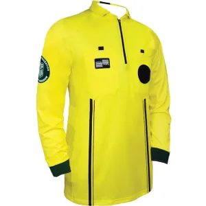 Men's USSF Pro Referee Jersey L/S [Yellow]